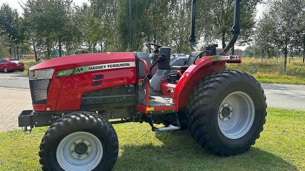 De eerste elektrisch aangedreven trekker van Massey Ferguson is volgende week te zien op de ATH in Biddinghuizen!